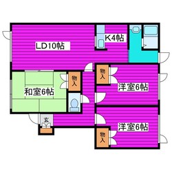 稲積公園駅 徒歩7分 2階の物件間取画像